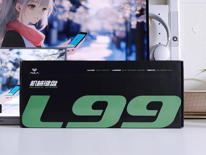 持狼蛛L99带您解锁机械键盘新形态九游会真人游戏第一品牌触控大屏加(图11)